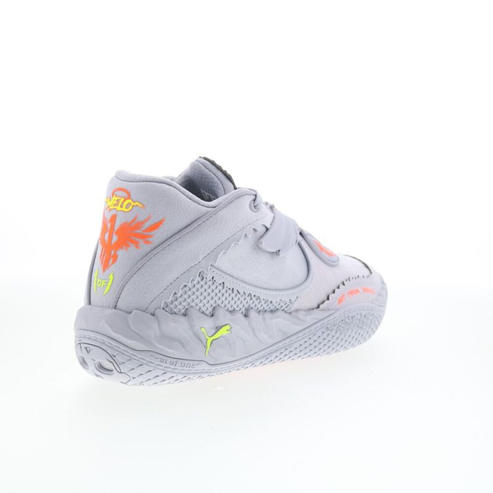 Puma Mens Lamelo Ball MB.05 Metallic Gray Shoes (NWT) - Picture 7 of 7